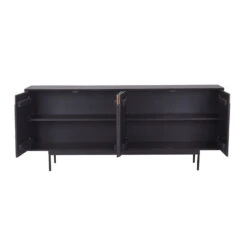 RADLEY Sideboard 180 Cm Solid Mango Wood - Natural & Black(Radley Sideboard 180 Cm Natural Black) 15 RADLEY Sideboard 180 Cm Solid Mango Wood - Natural & Black(Radley Sideboard 180 Cm Natural Black) -Modern Furniture RADLEYLighterSideboard LX 2104 HQc800
