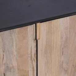 RADLEY Sideboard 180 Cm Solid Mango Wood - Natural & Black(Radley Sideboard 180 Cm Natural Black) 17 RADLEY Sideboard 180 Cm Solid Mango Wood - Natural & Black(Radley Sideboard 180 Cm Natural Black) -Modern Furniture RADLEYLighterSideboard LX 2104 HQf800