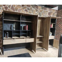 EASTON Display Unit 3.2M - Warm Oak & Black(Easton Display Unit 3 2m Mahogany Black) 17 EASTON Display Unit 3.2M - Warm Oak & Black(Easton Display Unit 3 2m Mahogany Black) -Modern Furniture RealImage2 800