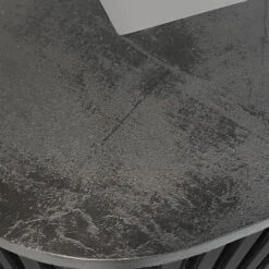 HALO Reception Desk 180cm - Oak / Black On Black(Halo Reception Desk 180cm Oak Black) -Modern Furniture ReceptioncounterBlack