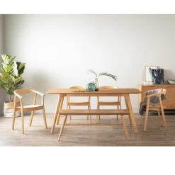RODEN Dining Table 180cm - Natural Oak(Roden Natural Dining Table) -Modern Furniture Roden1469081 Greta24092579 2309323 Malton344011IMG 2519 800