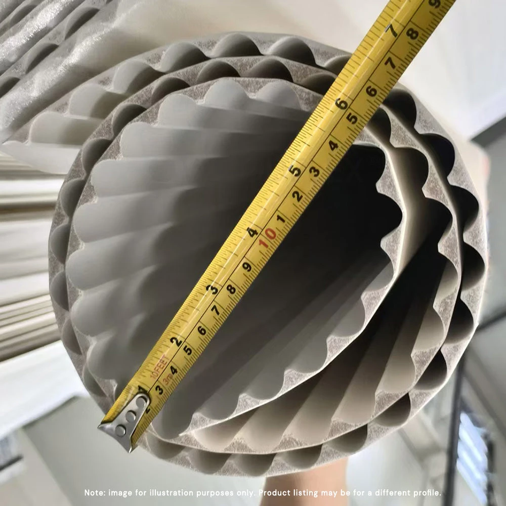 WOODFLEX WHITE PRIMED FLEXIBLE - WAVE 46 - 2700mm X 600mm(Woodflex Flexible Prime Wave 44mm 270x60x9) 17 WOODFLEX WHITE PRIMED FLEXIBLE - WAVE 46 - 2700mm X 600mm(Woodflex Flexible Prime Wave 44mm 270x60x9) - Image 15