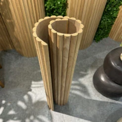 WOODFLEX Flexible Wooden Slat Under Bench Counter Panel - Oak Veneer - 900mm X 600mm - Half Round(Woodflex Flexible Wooden Slat Under Bench Counter Panel Oak Veneer 900mm X 610mm Half Round) 41 WOODFLEX Flexible Wooden Slat Under Bench Counter Panel - Oak Veneer - 900mm X 600mm - Half Round(Woodflex Flexible Wooden Slat Under Bench Counter Panel Oak Veneer 900mm X 610mm Half Round) -Modern Furniture Rolled upn 1000