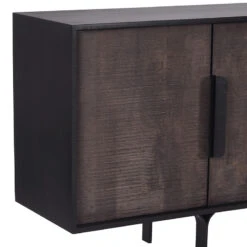 SAHARA Sideboard Buffet 180 Cm Solid Mango Wood - Honey(Sahara Sideboard 180 Cm Black) -Modern Furniture SAHARASideboard LX 2107 HDwhited800