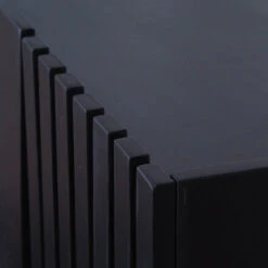 SHANTI Tall Sideboard 120cm Solid Acacia Wood - Black(Shanti Sideboard 120 Cm Black) 23 SHANTI Tall Sideboard 120cm Solid Acacia Wood - Black(Shanti Sideboard 120 Cm Black) -Modern Furniture SHANTISideboard LX 2110 HQg800