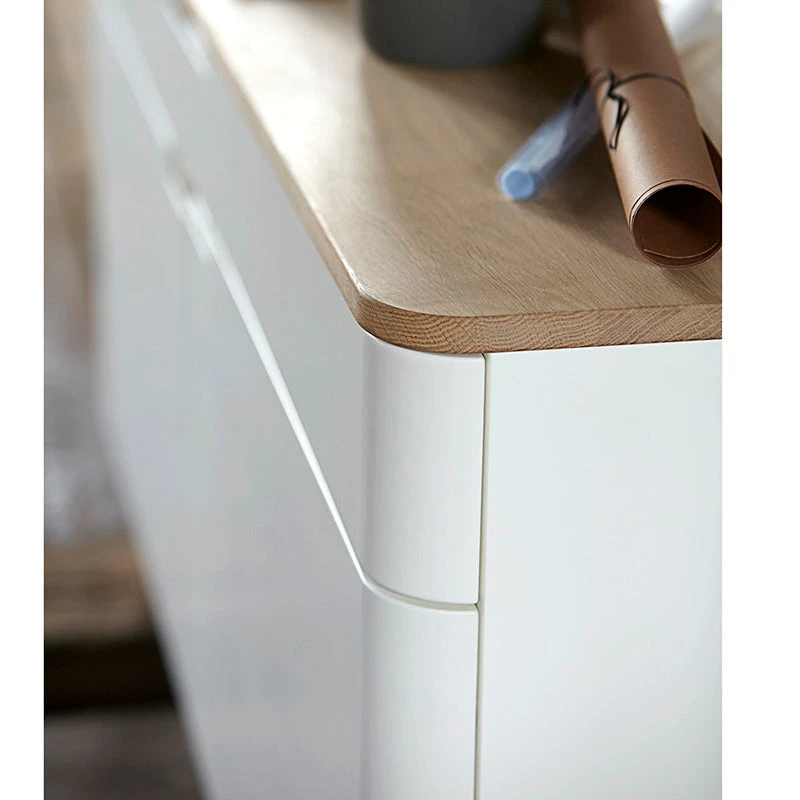 SIENNA Entertainment TV Unit 120cm -Natural & White(Sienna Entertainment Tv Unit 120cm Natural White) 4 SIENNA Entertainment TV Unit 120cm -Natural & White(Sienna Entertainment Tv Unit 120cm Natural White) - Image 2