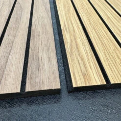 WOODFLEX 7mm SLIM Acoustics - 2pc SLIM Sample Box Set (Oak & Walnut)(Woodflex Slim Acoustics 2pc Sample Box Set Oak Walnut) -Modern Furniture SLIMSamplesCloseup 1000