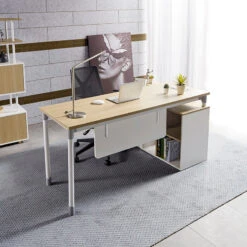 RAVEN SINGLE Workstation 160-180/100cm - Natural White(Raven Single Workstation 160 180 100cm Natural White) 18 RAVEN SINGLE Workstation 160-180/100cm - Natural White(Raven Single Workstation 160 180 100cm Natural White) -Modern Furniture SZW003 2 800