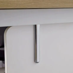 RAVEN SINGLE Workstation 160-180/100cm - Natural White(Raven Single Workstation 160 180 100cm Natural White) 21 RAVEN SINGLE Workstation 160-180/100cm - Natural White(Raven Single Workstation 160 180 100cm Natural White) -Modern Furniture SZW003 4 800