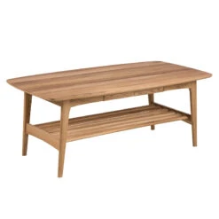TALITA Rectangular Coffee Table 130cm - Natural(Talita Round Coffee Table 80cm Oak)