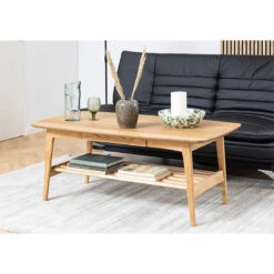 TALITA Rectangular Coffee Table 130cm - Natural(Talita Round Coffee Table 80cm Oak) -Modern Furniture TALITACoffeeTable130CM AC 0000083764 LifeA800
