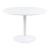 TITAN Round Dining Table 110cm - White(Titan Round Dining Table 110cm White) -Modern Furniture TITANRoundDiningTable110cm AC 10110 1 A800