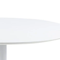 TITAN Round Dining Table 110cm - White(Titan Round Dining Table 110cm White) -Modern Furniture TITANRoundDiningTable110cm AC 10110 1 B800