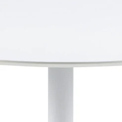 TITAN Round Dining Table 110cm - White(Titan Round Dining Table 110cm White) -Modern Furniture TITANRoundDiningTable110cm AC 10110 1 E800