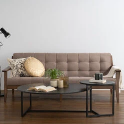 TURNER Round Side Table 46cm - Black(Turner Round Side Table 46cm Walnut) -Modern Furniture TURNERROUNDCOFFEETABLE SIDETABLE802 114 1000 014cc438 7e79 420a 95b9 663b5902ce91