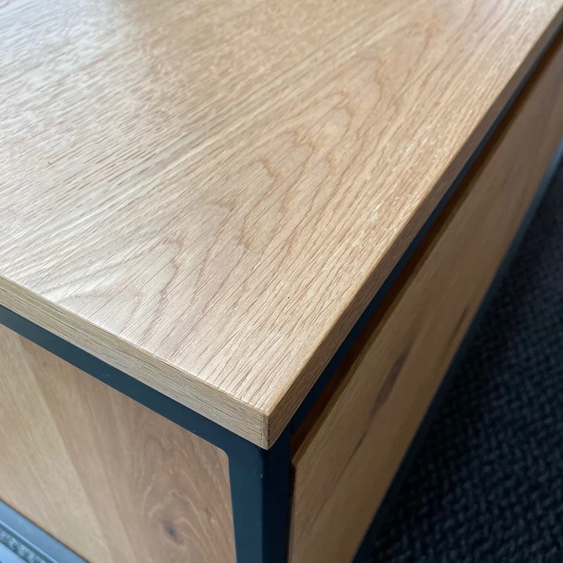 RIVOLI Sideboard 155cm -Natural Oak / Black(Rivoli Sideboard 1 55m Natural Oak) 5 RIVOLI Sideboard 155cm -Natural Oak / Black(Rivoli Sideboard 1 55m Natural Oak) - Image 3