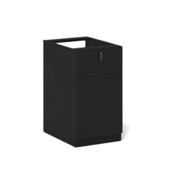 KENTO Pedestal Drawer Unit Storage Cabinet - Black(Kento Drawer Filing Pedestal Cabinet Black) 9 KENTO Pedestal Drawer Unit Storage Cabinet - Black(Kento Drawer Filing Pedestal Cabinet Black) -Modern Furniture TY2406B Ccabinet1 800