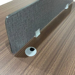 ANDERSON 2 People Back To Back Workstation 1.2M - Hazelnut & Beige(Anderson 2 People Back To Back Workstation 1 2m Australian Gold Oak) -Modern Furniture Top 800