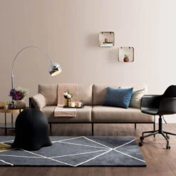 TREDIA 3 Seater Sofa - Tortilla/ White Grey Colour(Tredia 3 Seater Sofa Tortilla White Colour) -Modern Furniture Tredia LifestyleShot 800