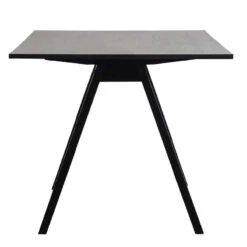 VARDEN Dining Table - 170cm - Black Ash(Varden Black Dining Table) -Modern Furniture Varden DiningTablecloseup2800