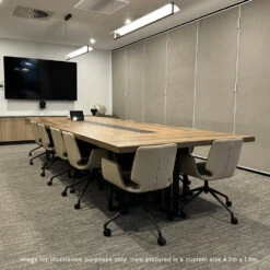 VIDAL Boardroom Table 3.6m X 1.2m - Warm Oak & Black(Vidal Boardroom Table 3 6m X 1 2m Mahogany Black) 29 VIDAL Boardroom Table 3.6m X 1.2m - Warm Oak & Black(Vidal Boardroom Table 3 6m X 1 2m Mahogany Black) -Modern Furniture Vidal Lifestyle 4 1000 f12bae04 aaea 49ec a9fe a01b41bd21d5 1