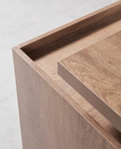 SUTTON Executive Desk With Right Return 1.8M - 2.0M - Warm Oak & Black(Sutton Executive Desk With Right Return 1 8m 2 0m Mahogany Black) -Modern Furniture WF M2507 b 800