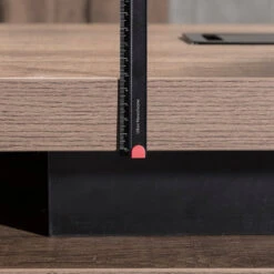 KELLEN Executive Desk With Left Return 1.6-1.8M - Warm Oak & Black(Kellen Executive Desk With Left Return 1 6 1 8m Mahogany Black) 27 KELLEN Executive Desk With Left Return 1.6-1.8M - Warm Oak & Black(Kellen Executive Desk With Left Return 1 6 1 8m Mahogany Black) -Modern Furniture WF M2508 0323 800