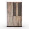 SUTTON 3 Door Display Unit 120cm - Warm Oak(Sutton 3 Door Display Unit 120cm Warm Oak) -Modern Furniture WF MS2507800