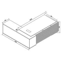PHOENIX Sit & Stand Electric Lift Executive Desk With Left Return 2.2M - Warm Oak & Black(Phoenix Sit Stand Electric Lift Executive Office Desk With Left Return 2 2m) -Modern Furniture WF N2801 22dma 800 d568fa7f 5a3c 4a43 980a 58306d9a3e8d