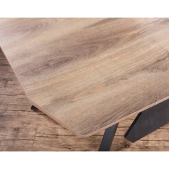 ARTO Executive Office Desk With Reversible Return 1.8M - 2.0M - Warm Oak & Black(Arto Executive Desk With Right Return 1 8m Mahogany Black) -Modern Furniture WF N2805 3copy c5df2210 3045 499c b2e2 93881fcfd615