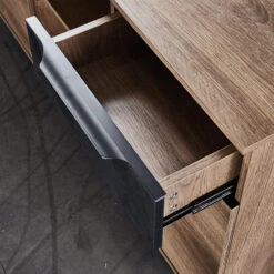 AFTAN BLACK HAWK Limited Edition - Executive Desk Pedestal & Left Mobile Return 180cm - Warm Oak &Black(Copy Of Aftan Black Hawk Executive Desk With Pedestal Left Mobile Return 180cm Limited Edition Warm Oak Black) 37 AFTAN BLACK HAWK Limited Edition - Executive Desk Pedestal & Left Mobile Return 180cm - Warm Oak &Black(Copy Of Aftan Black Hawk Executive Desk With Pedestal Left Mobile Return 180cm Limited Edition Warm Oak Black) -Modern Furniture WF N2806 800 14