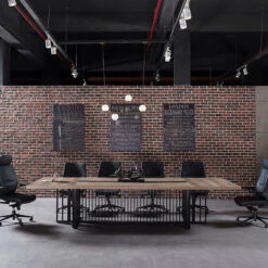 VIDAL Boardroom Table 3.6m X 1.2m - Warm Oak & Black(Vidal Boardroom Table 3 6m X 1 2m Mahogany Black) 20 VIDAL Boardroom Table 3.6m X 1.2m - Warm Oak & Black(Vidal Boardroom Table 3 6m X 1 2m Mahogany Black) -Modern Furniture WF N2811 1 copy 085f518b 72dc 4b6b a315 fa4b5201add6