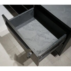 DAXTON Black Executive Desk With Left Return 200cm - Black Concrete(Daxton Black Executive Desk With Left Return 200cm Black) -Modern Furniture WF NB2802 R 22 1000 0ad5b290 b2d3 4b70 a376 aac96c6bd94b