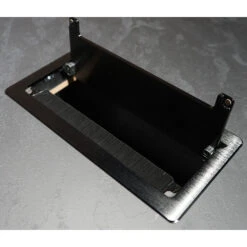 DAXTON Black Executive Desk With Right Return 2.4M - Black Concrete(Daxton Black Executive Desk With Right Return 2 4m Black) -Modern Furniture WF NB2802 R 25 1000 186d2a27 10f6 4811 b436 776f7faaf7c1