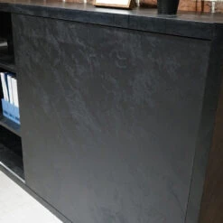 AFTAN Display Unit 240cm - Black Concrete(Aftan Display Unit 240cm Black) -Modern Furniture WF NSB2806 7 1000 2ebd7ef5 ec94 44ed ab40 cdc92a8750d1