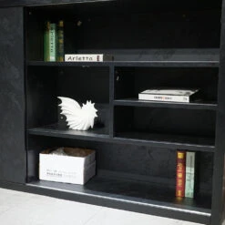 AFTAN Display Unit 240cm - Black Concrete(Aftan Display Unit 240cm Black) -Modern Furniture WF NSB2806 9 1000 36848e42 6bf0 4f12 ab53 83908005adf2