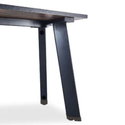 ARTO Single Workstation Desk With Right Cabinet 1.2M - Warm Oak & Black(Arto Single Workstation Desk With Right Cabinet 1 2m Mahogany Black) -Modern Furniture WF NW007RIGHT 6 800