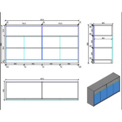 ARTO Credenza Cabinet 157cm - Black Concrete(Arto Credenza Cabinet 157cm Black) 29 ARTO Credenza Cabinet 157cm - Black Concrete(Arto Credenza Cabinet 157cm Black) -Modern Furniture WF NWS006diagram 1000 f6f84e99 63ae 4912 9f4d 3bb1f7e3d791