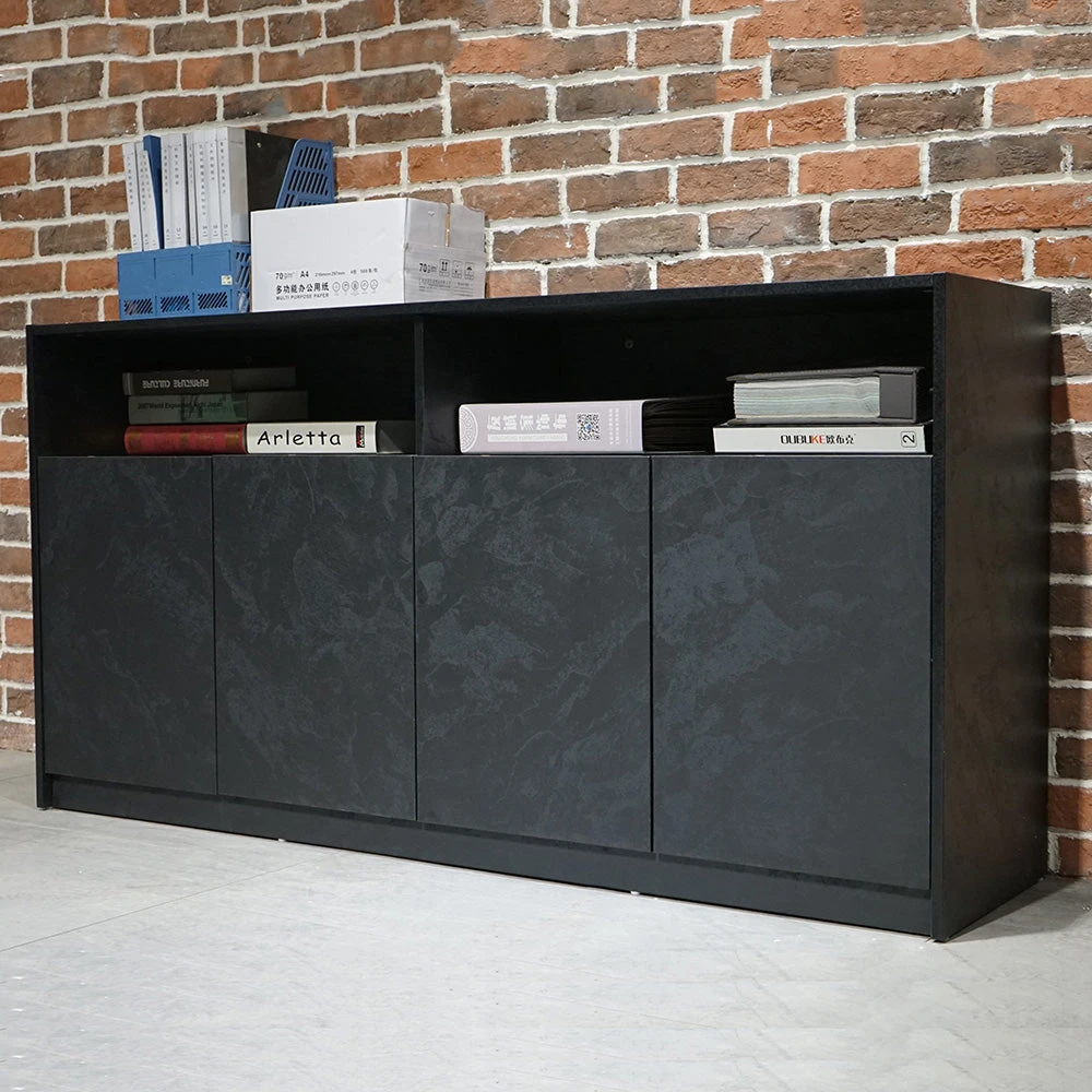 ARTO Credenza Cabinet 157cm - Black Concrete(Arto Credenza Cabinet 157cm Black) 5 ARTO Credenza Cabinet 157cm - Black Concrete(Arto Credenza Cabinet 157cm Black) - Image 3