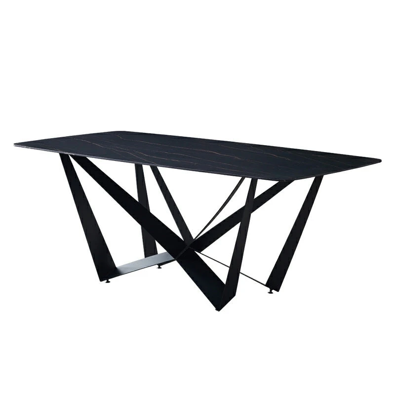 CELINE Sintered Stone Dining Table - 180cm - Black(Celine Stone Dining Table 180cm Black 1) 8 CELINE Sintered Stone Dining Table - 180cm - Black(Celine Stone Dining Table 180cm Black 1) - Image 6