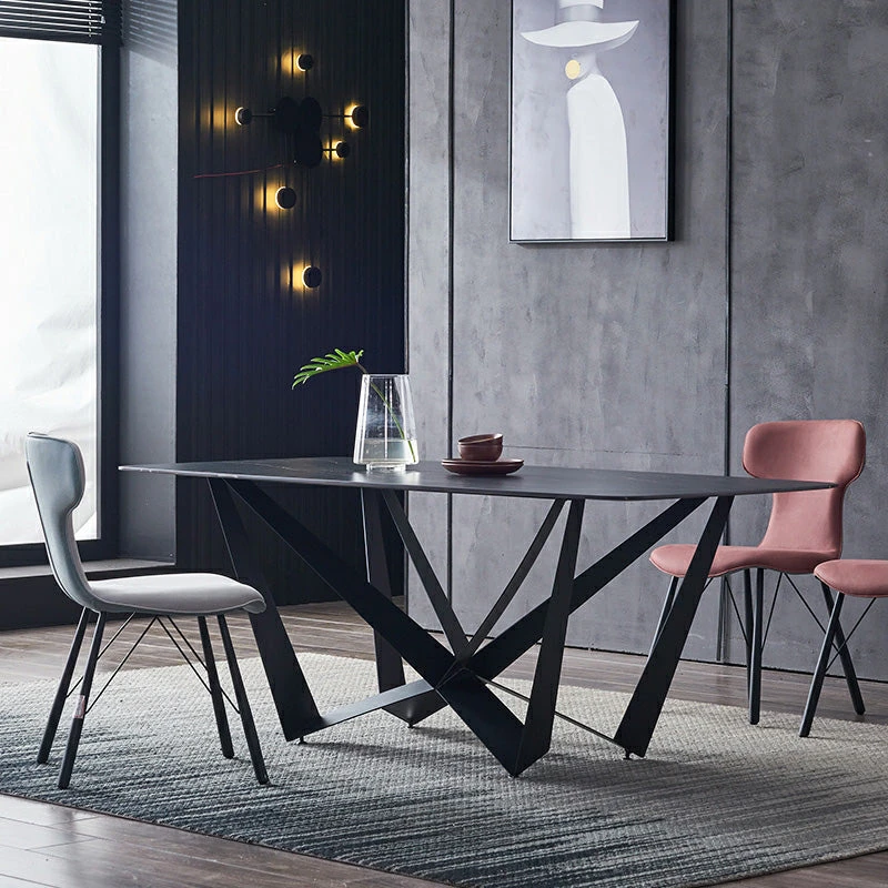 CELINE Sintered Stone Dining Table - 180cm - Black(Celine Stone Dining Table 180cm Black 1) 4 CELINE Sintered Stone Dining Table - 180cm - Black(Celine Stone Dining Table 180cm Black 1) - Image 2