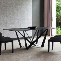 CELINE Sintered Stone Dining Table - 180cm - Black(Celine Stone Dining Table 180cm Black 1) 13 CELINE Sintered Stone Dining Table - 180cm - Black(Celine Stone Dining Table 180cm Black 1) -Modern Furniture WF PL015 6 800