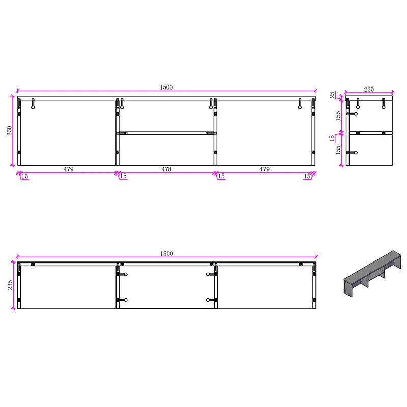 VATTI Reception Counter Box For VATTI Desks(Vatti Counter Box For Wf W608) 8 VATTI Reception Counter Box For VATTI Desks(Vatti Counter Box For Wf W608) - Image 6