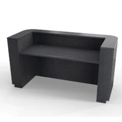 HALO 3 Drawer Pedestal Cabinet - Black(Halo Drawer Filing Pedestal Cabinet Black) -Modern Furniture WF WR002B CAB 2 1000