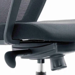 Argo Executive Office Chair With Headrest - Black(Argo Black Grey Executive Office Chair With Headrest) -Modern Furniture WF WS027 seat 800