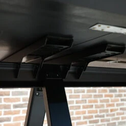 DOLAN Boardroom Meeting Table 3.6M - Black Concrete(Dolan Conference Table 3 6m) -Modern Furniture WF X8836 9 1000