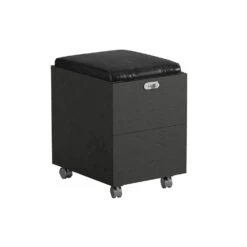 DOLAN Mobile Cabinet - Black Concrete(Dolan Movable Drawer)
