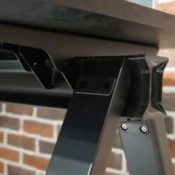 DOLAN Reversible Single Seater Workstation 1.4 - 1.6m - Black Concrete(Dolan Conference Table 2 4m Copy 1) -Modern Furniture WF XW002 18 1000