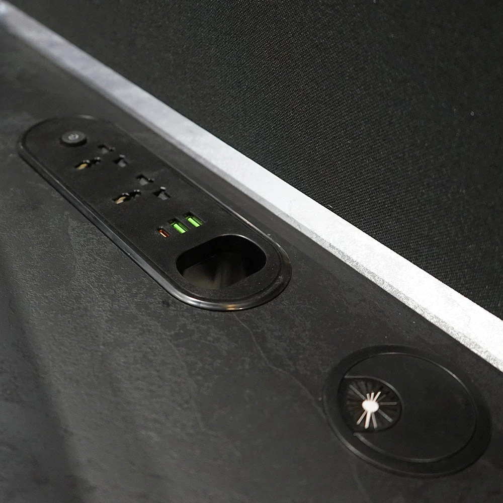 DOLAN Executive Desk Workstation 1.4m - 1.6m - Left Return - Black Concrete(Dolan Single Workstation Left Return) 21 DOLAN Executive Desk Workstation 1.4m - 1.6m - Left Return - Black Concrete(Dolan Single Workstation Left Return) - Image 19