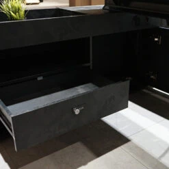 DOLAN Executive Desk Workstation 1.4m - 1.6m - Left Return - Black Concrete(Dolan Single Workstation Left Return) 26 DOLAN Executive Desk Workstation 1.4m - 1.6m - Left Return - Black Concrete(Dolan Single Workstation Left Return) -Modern Furniture WF XW003 L 9 1000